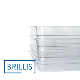 Гастроемкость BRILLIS из поликарбоната GN 1/1-65 мм, прозрачная - фото № 6