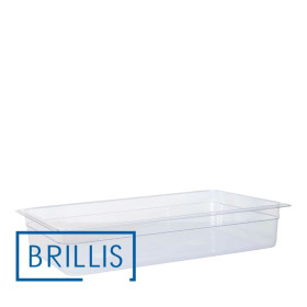Гастроемкость BRILLIS из поликарбоната GN 1/1-100 мм прозрачная