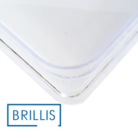 Гастроемкость BRILLIS из поликарбоната GN 1/1-150 мм прозрачная - фото № 3