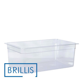 Гастроемкость BRILLIS из поликарбоната GN 1/1-200 мм, прозрачная