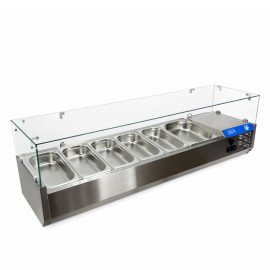 Витрина холодильная для топинга BRILLIS VRX1500/380