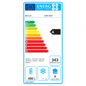 Холодильный шкаф энергосберегающие BRILLIS GRN-BN9-EV-SE-LED - фото № 9