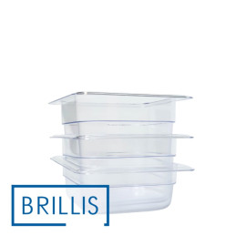 Гастроємність BRILLIS із полікарбонату GN 1/6-100 мм, прозора - фото № 5
