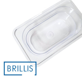 Гастроємність BRILLIS із полікарбонату GN 1/9-65 мм, прозора - фото № 4