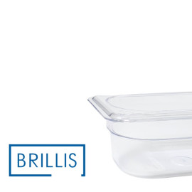 Гастроємність BRILLIS із полікарбонату GN 1/9-65 мм, прозора - фото № 3