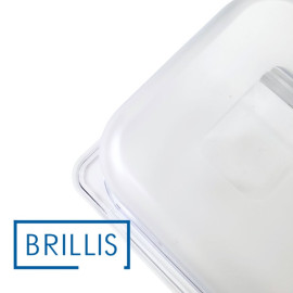 Гастроємність BRILLIS із полікарбонату GN 1/9-150 мм, прозора - фото № 5