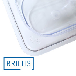 Гастроємність BRILLIS із полікарбонату GN 1/9-150 мм, прозора - фото № 2