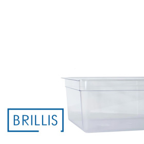 Гастроємність BRILLIS із полікарбонату GN 1/1-200 мм, прозора - фото № 2